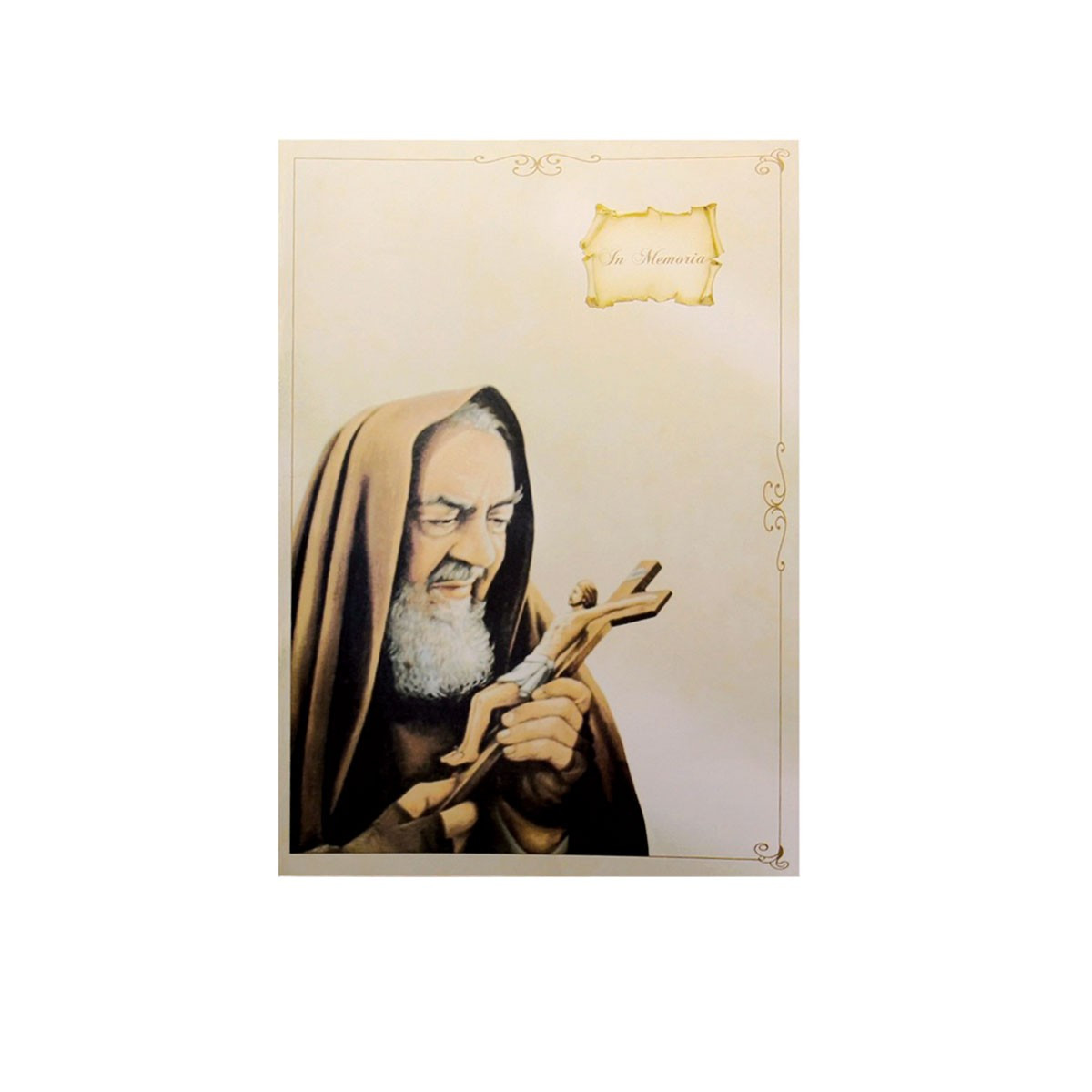LIBRO FIRMA PADRE PIO GIALLA ECO