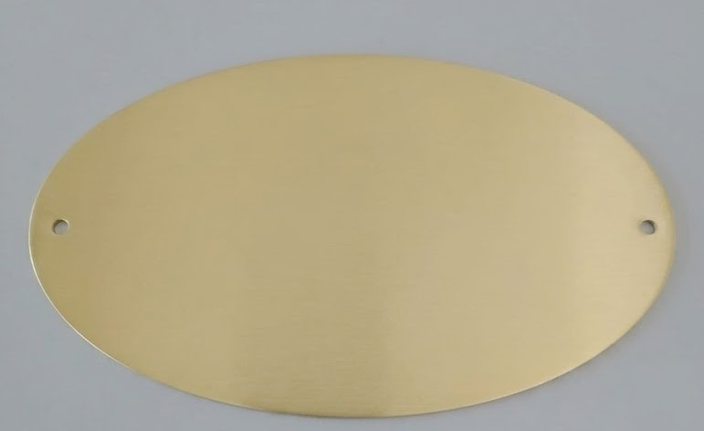 MOD. 06 FONDO ORO LUCIDO NEUTRA PIANA MM. 0,8X85X145 2 FORI
