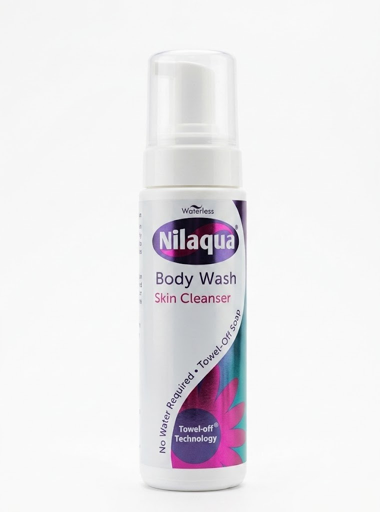 DETERGENTE IN SCHIUMA NILAQUA TOWL OFF BODY WASH 200 ML