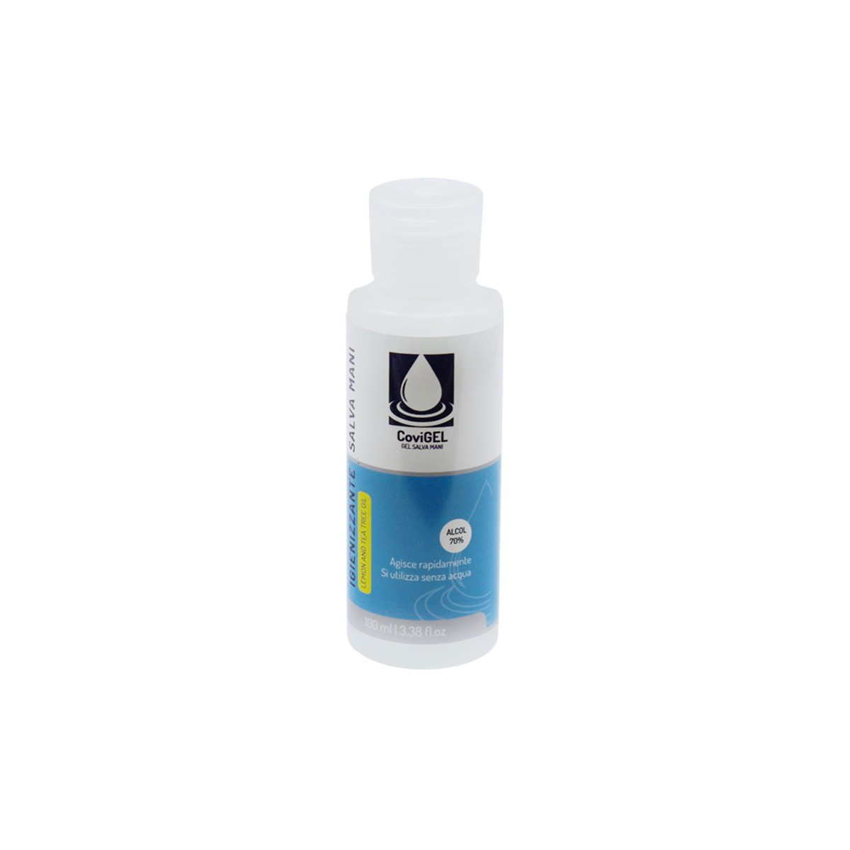 GEL IGIENIZZANTE MANI COVGEL - 70% ALCOOL - 100 ML