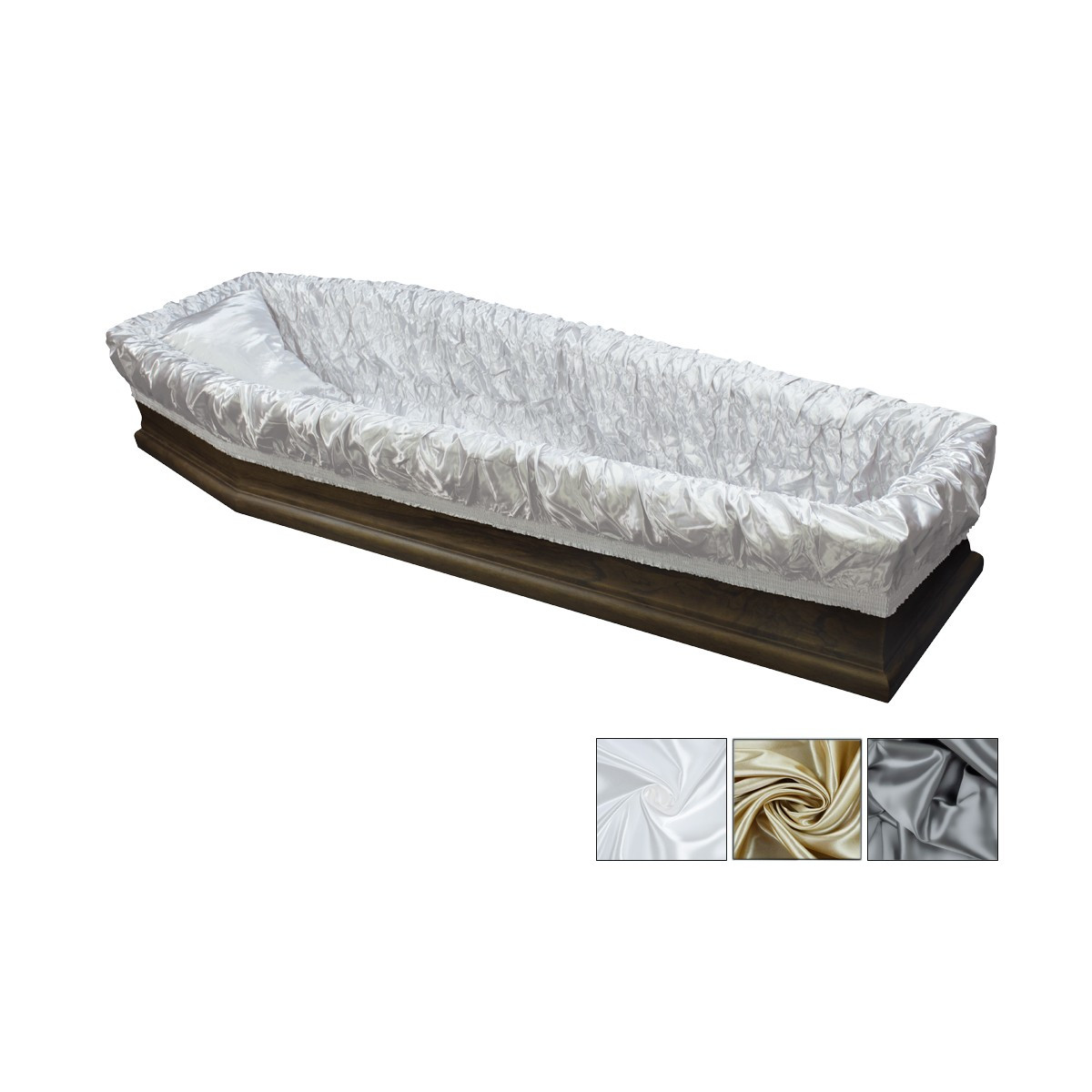 IMBOTTITURA AT-L386 CON 1 CUSCINO 38*46 FODERA ELASTICA 78*295 CON BORDO IN COTONE ELASTICO WHI CHAMPAGNE