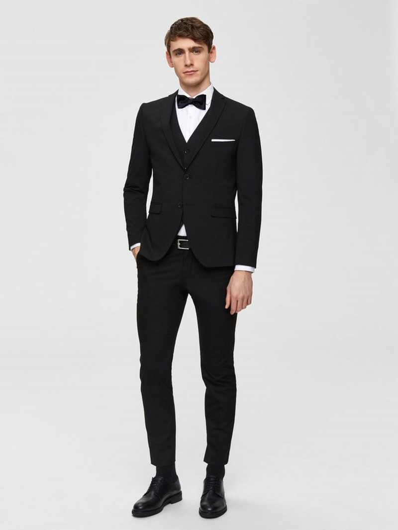 16051390 PANTALONI SHLSLIM-MYLOLOGAN BLACK TROUSER
