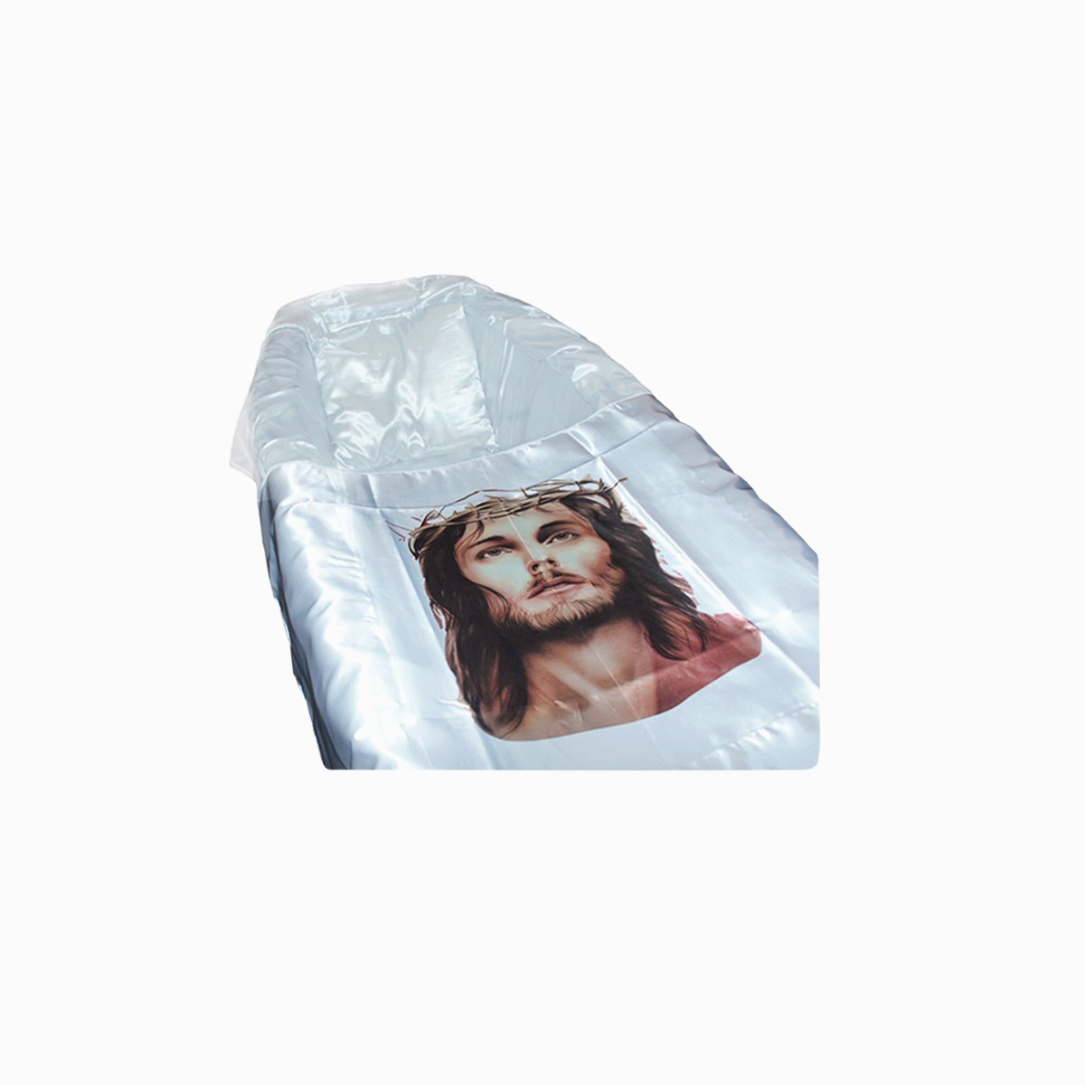 VELO LENZUOLINO CRISTO GRIGIO