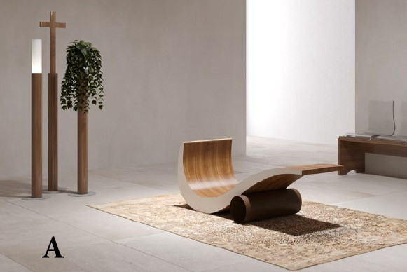 - PE - AS FU 04 30L REGGIBARA PUNTO E VIRGOLA IN LEGNO COLORE LACCATO RIF. A
