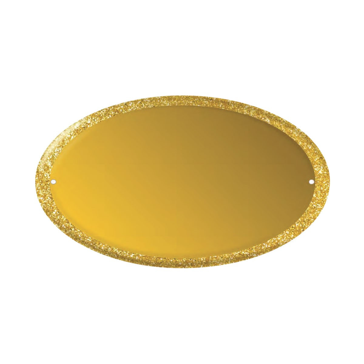 MOD.06 FONDO ORO BORDO ORO GLIT.0,8X85X145 OV. BOMBATA