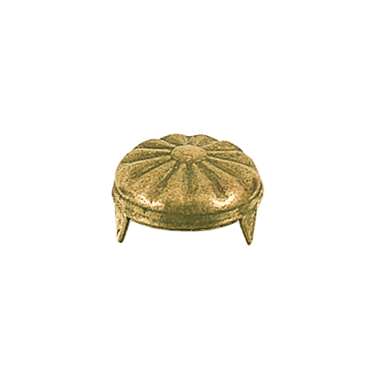 COPRIVITE A 3 PUNTE MARGHERITE MM.22 ORO LUC. 500PZ